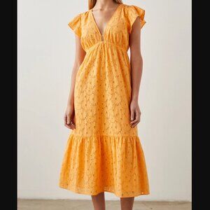 Rails Tina Marigold Eyelet Dress